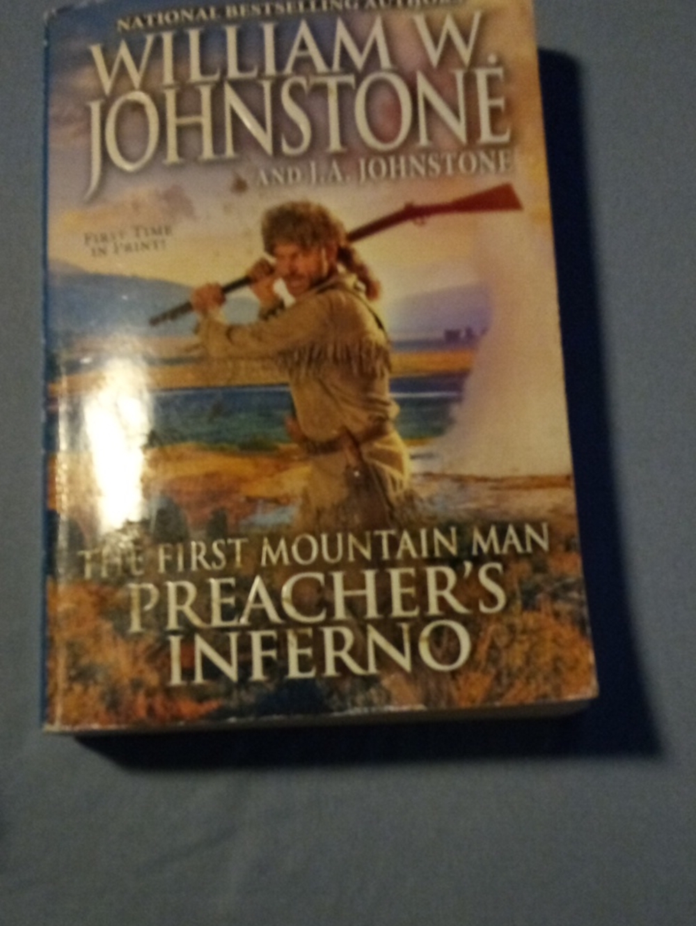 The First Mountain Man: Preacher's Inferno - Brown Cover